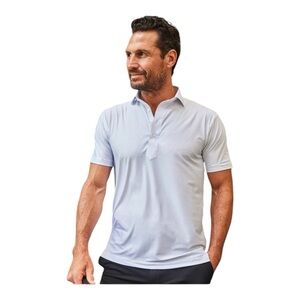 New COLLARS & CO Feathweight relaxed fit Dress Collar polo S